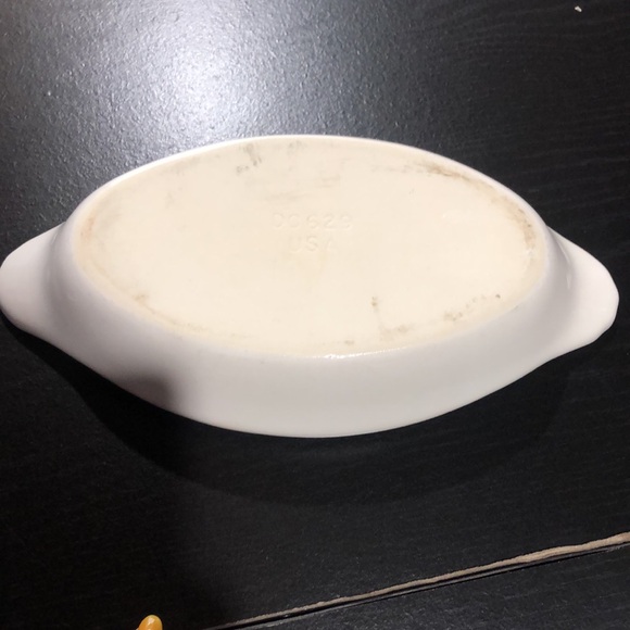 White serving dish - Picture 5 of 8